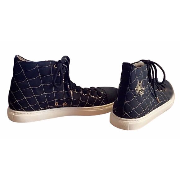 CHARLOTTE OLYMPIA Hi-Top Sneakers  EUC 10 - Picture 3 of 5